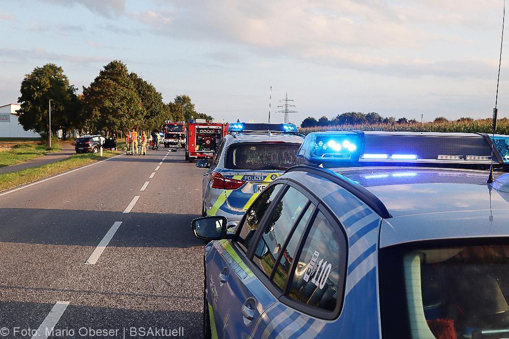 Unfall B16 Ichenhausen 12092021