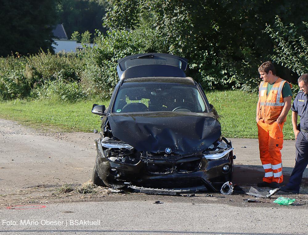 Unfall B300 bei Ursberg