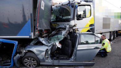Unfall Graben B17