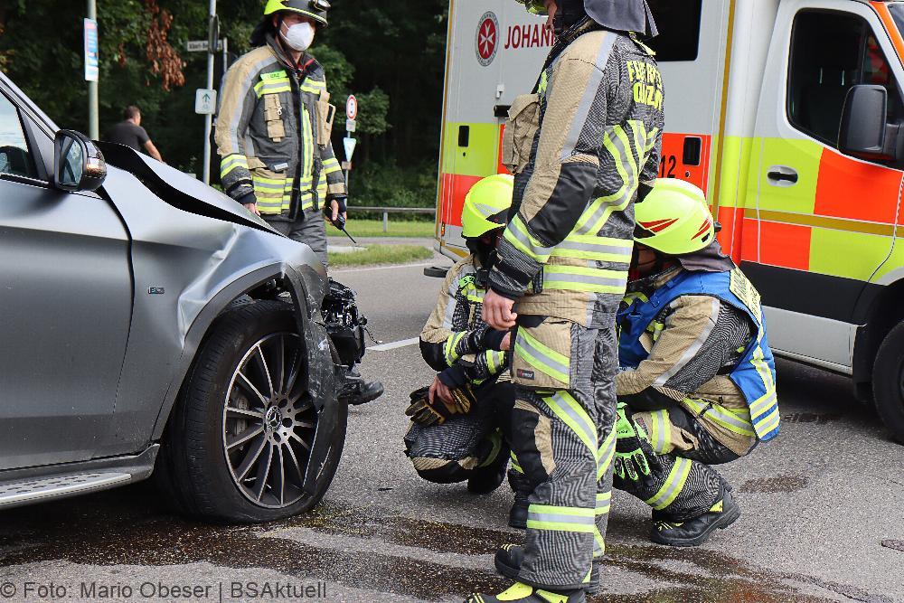 Verkehrsunfall Günzburg am 19.09.2021