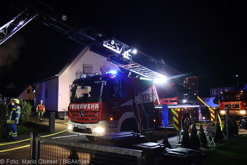 Brand Einfamilienhaus Burgau