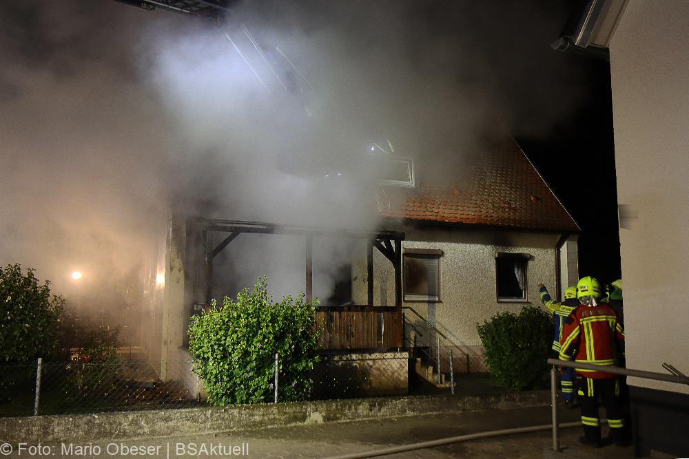 Brand Einfamilienhaus Burgau