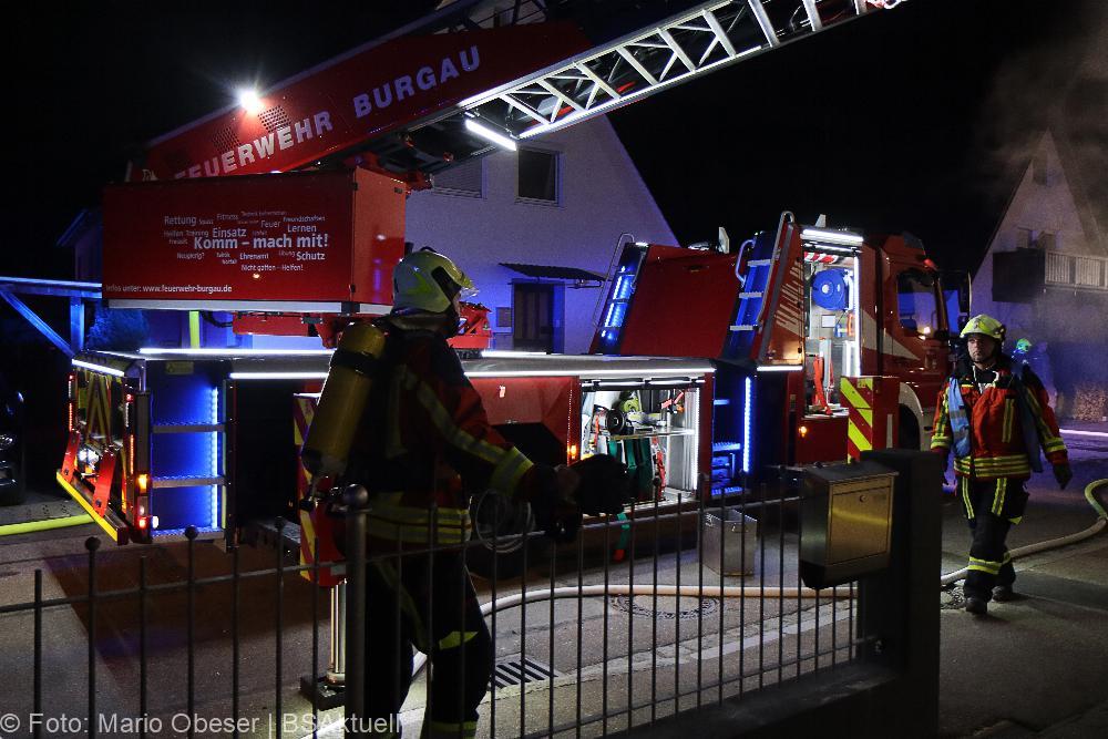 Brand Einfamilienhaus Burgau