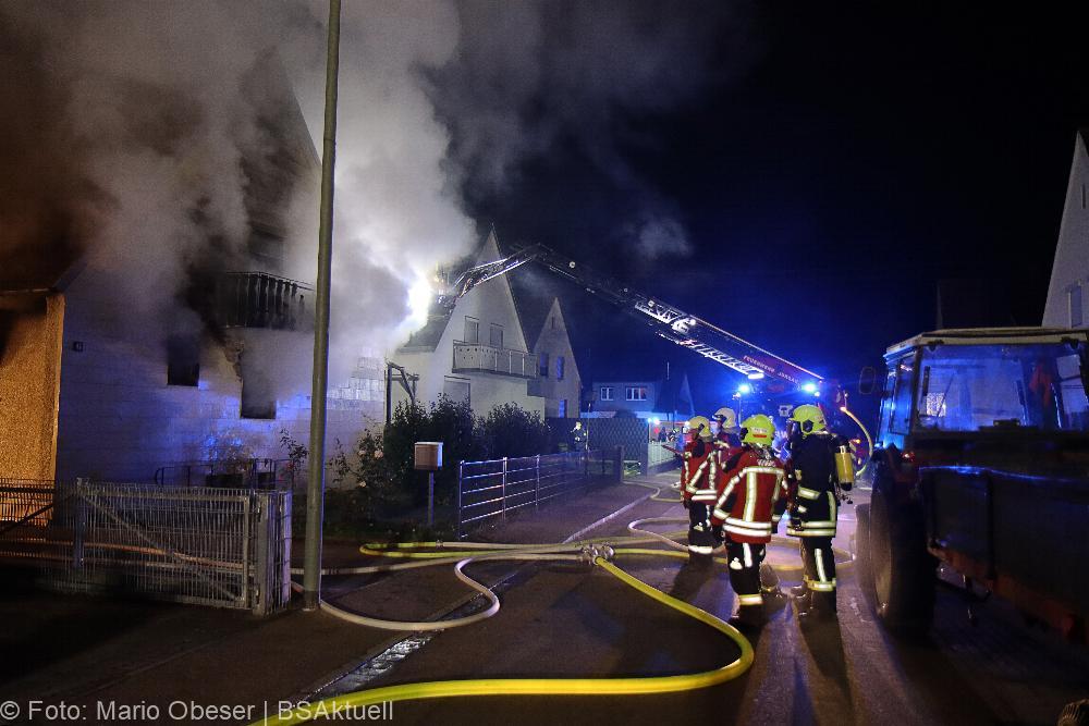 Brand Einfamilienhaus Burgau