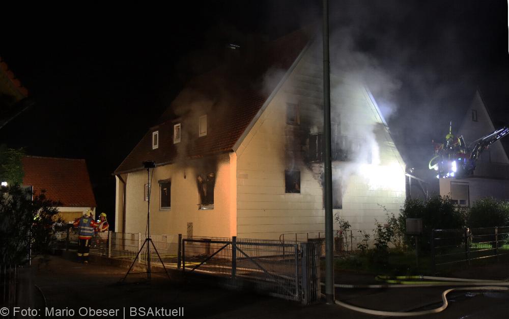 Brand Einfamilienhaus Burgau