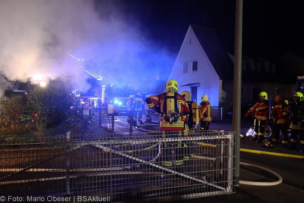 Brand Einfamilienhaus Burgau