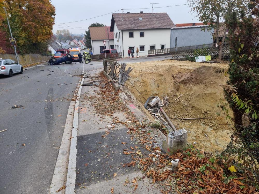 Unfall Guenzburg Wasserburg