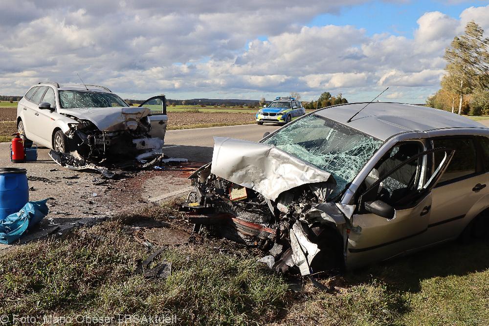 Unfall bei Binswangen