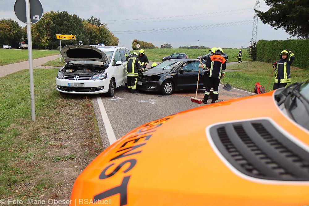 Unfall Leinheim St2510 am 08.10.2021