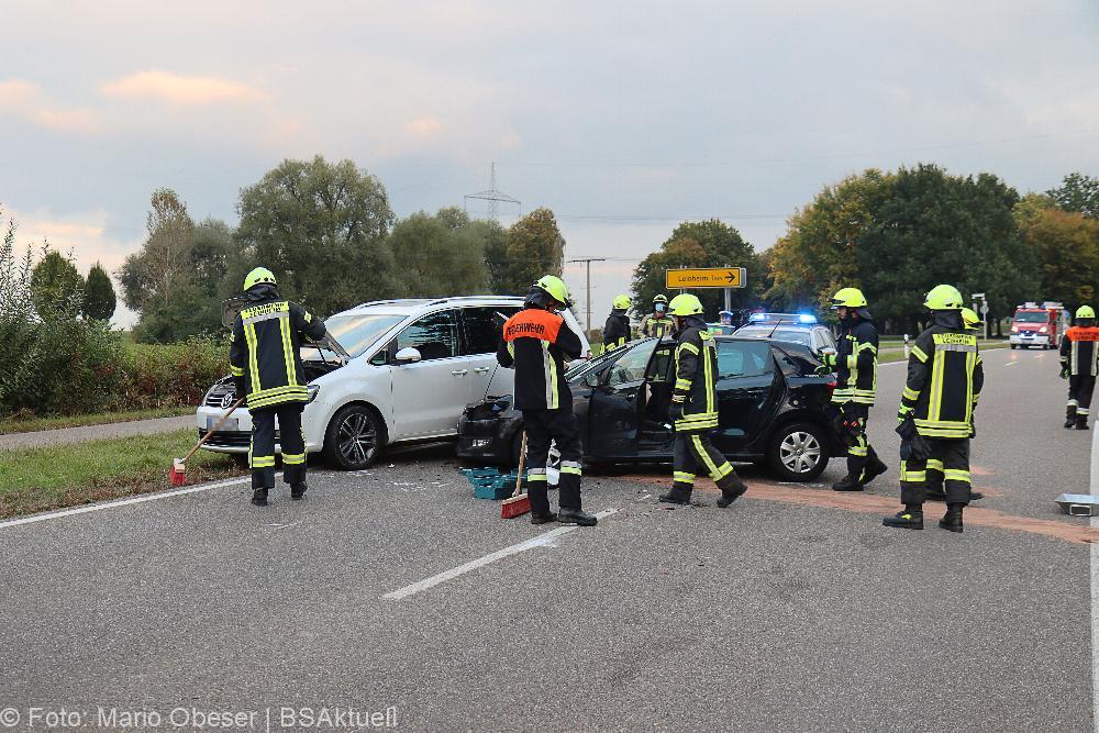 Unfall Leinheim St2510 am 08.10.2021