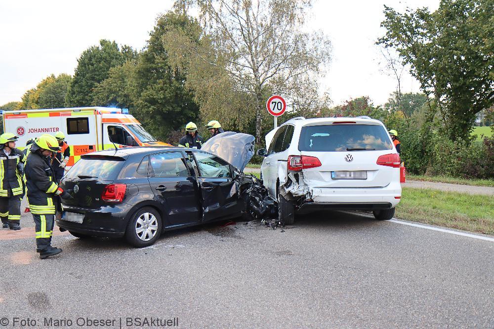 Unfall Leinheim St2510 am 08.10.2021