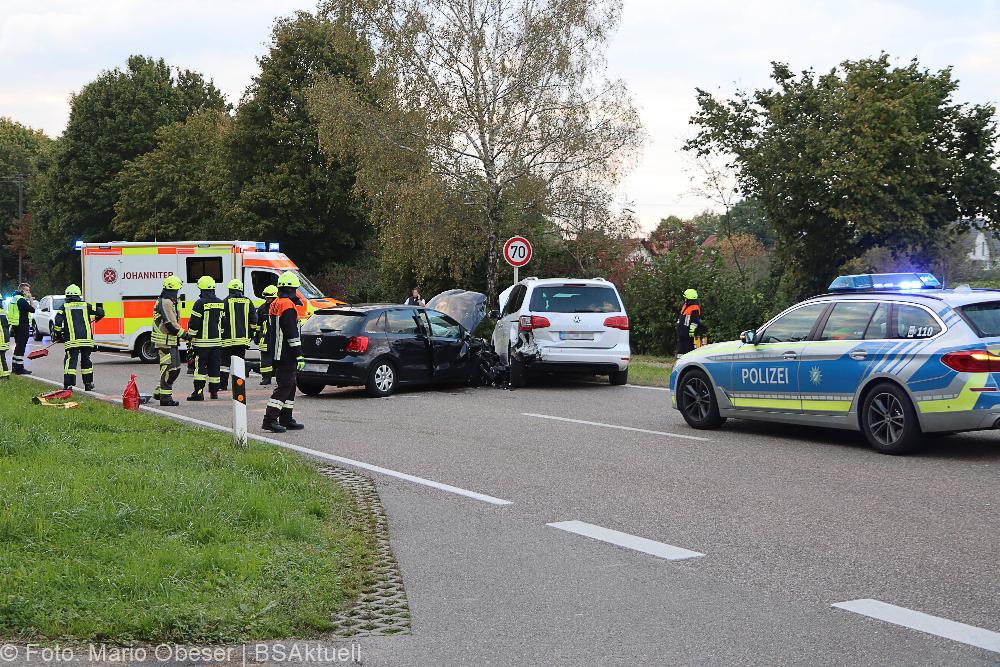 Unfall Leinheim St2510 am 08.10.2021
