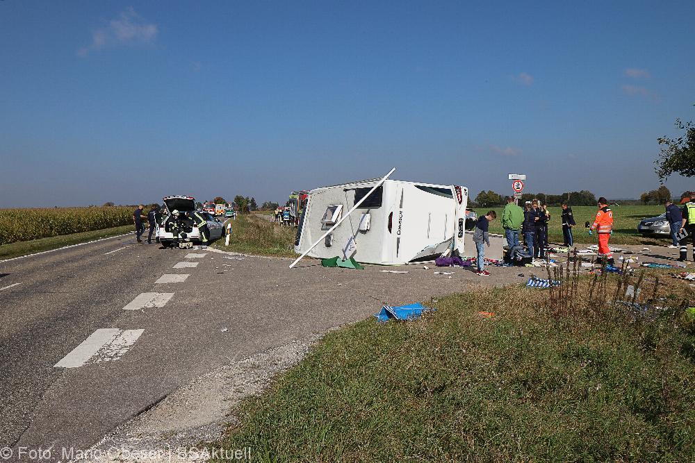 Unfall Wohnmobil Pkws