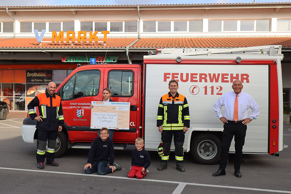 V-Markt Scheck FF Nornheim und Deffingen