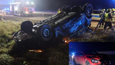 Unfall A8 Günzburg-Burgau 25.11.2021
