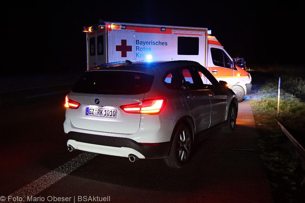 Verkehrsunfall A8 Jettingen-Scheppach 09.11.2021