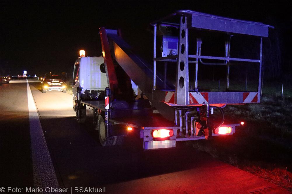 Verkehrsunfall A8 Jettingen-Scheppach 09.11.2021