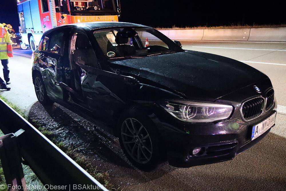 Verkehrsunfall A8 Jettingen-Scheppach 09.11.2021