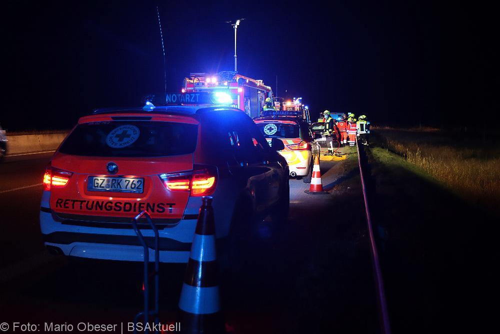Verkehrsunfall A8 Jettingen-Scheppach 09.11.2021