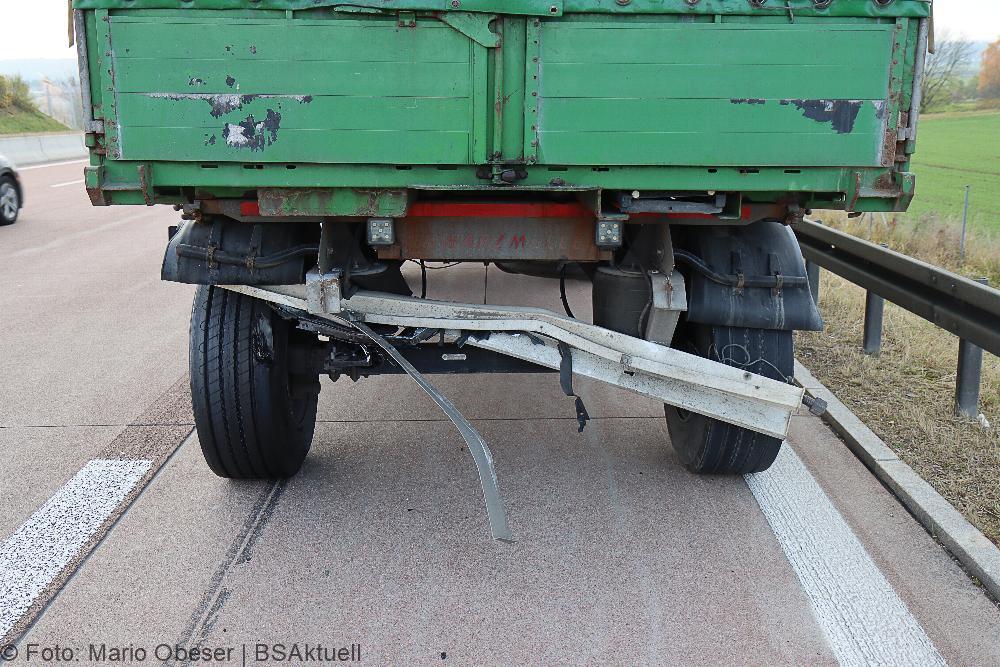 Unfall auf der A8 bei Burgau am 06.11.2021