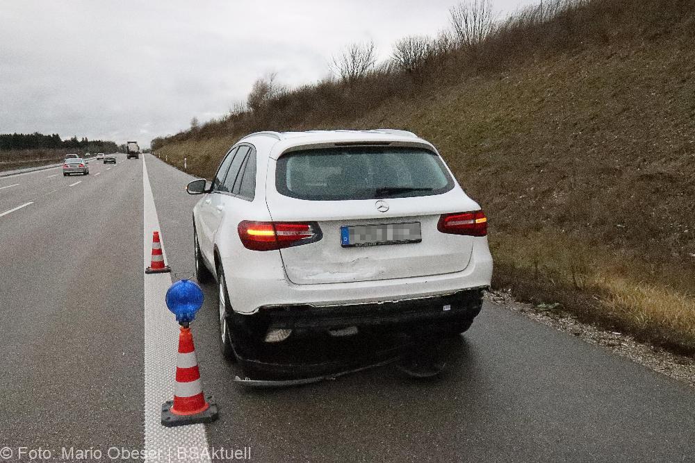 Unfall A8 Bubesheim 04122021