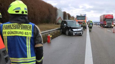 Unfall A8 Bubesheim 04122021