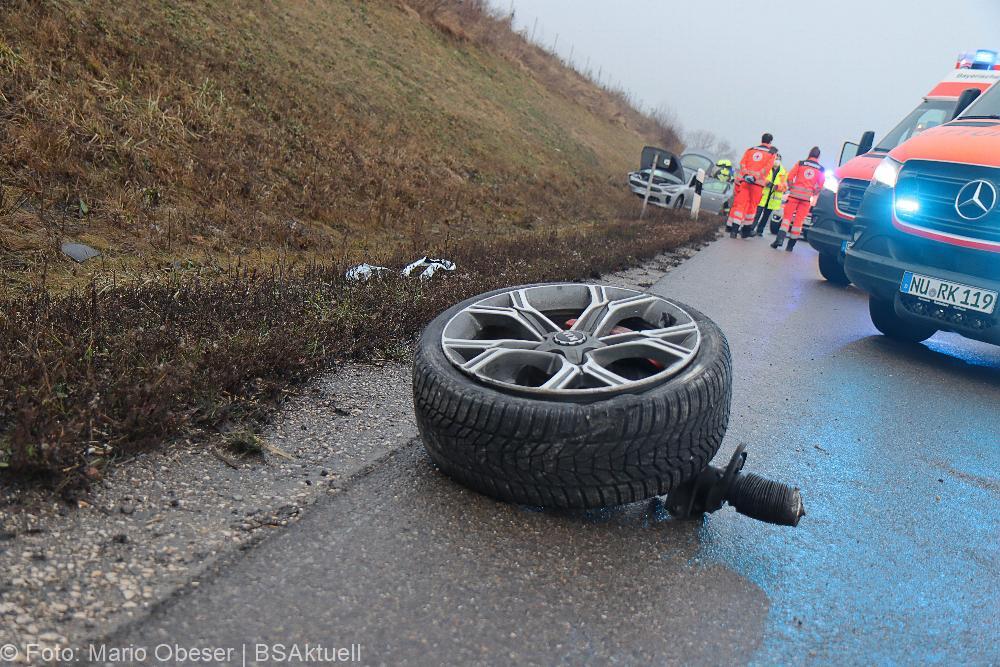 Unfall A8 Guenzburg-Leipheim 26122021