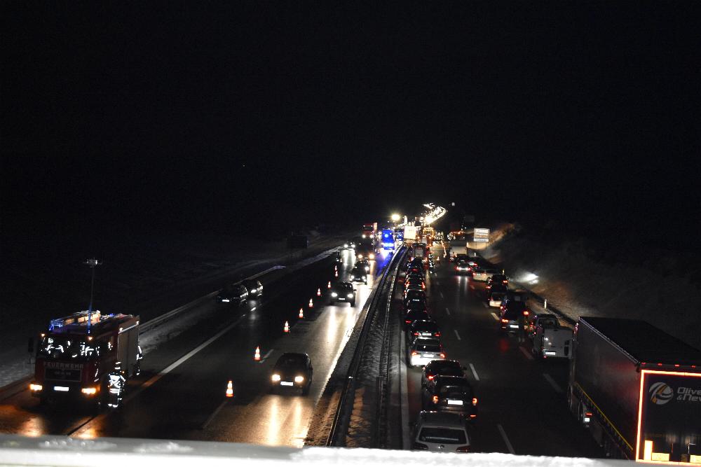 Unfall A96 Wiedergeltingen 10122021