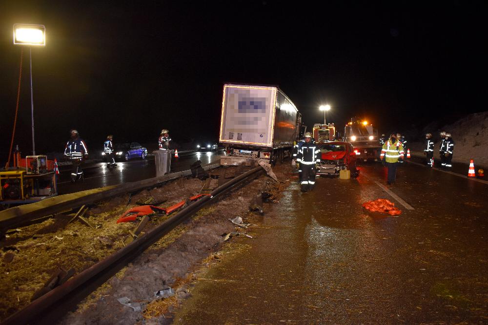 Unfall A96 Wiedergeltingen 10122021
