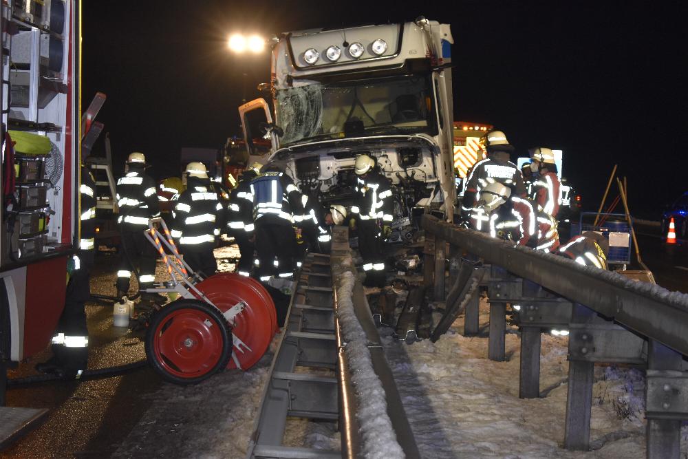 Unfall A96 Wiedergeltingen 10122021