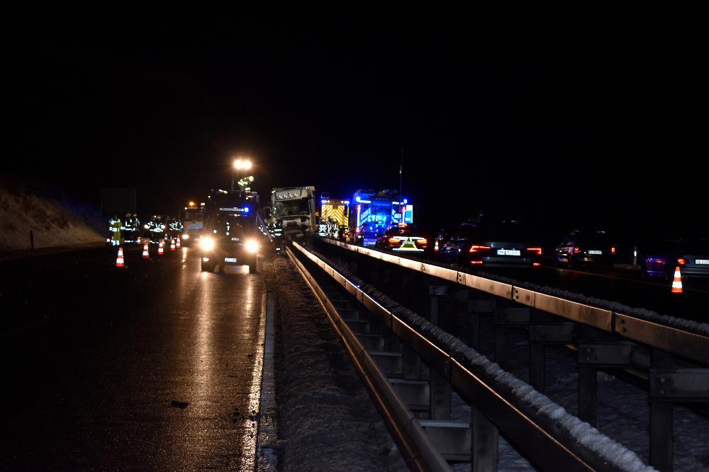 Unfall A96 Wiedergeltingen 10122021