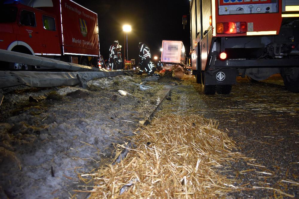 Unfall A96 Wiedergeltingen 10122021