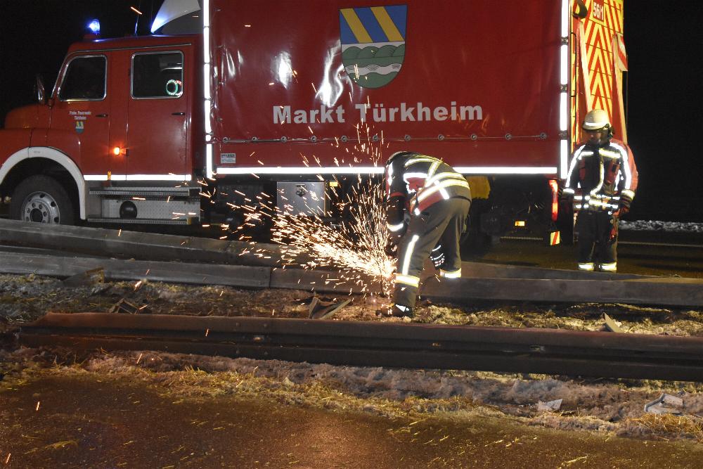 Unfall A96 Wiedergeltingen 10122021