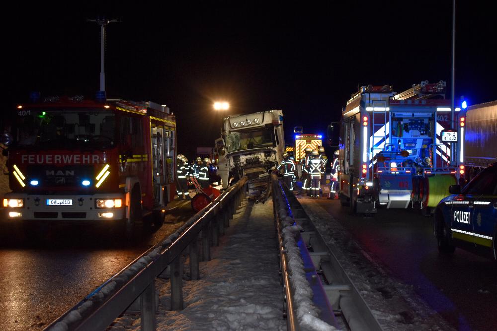Unfall A96 Wiedergeltingen 10122021