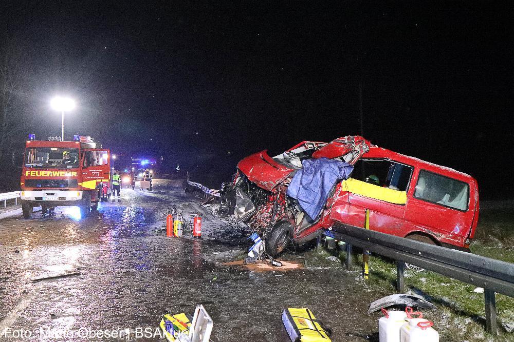 Unfall B300 Edenhausen