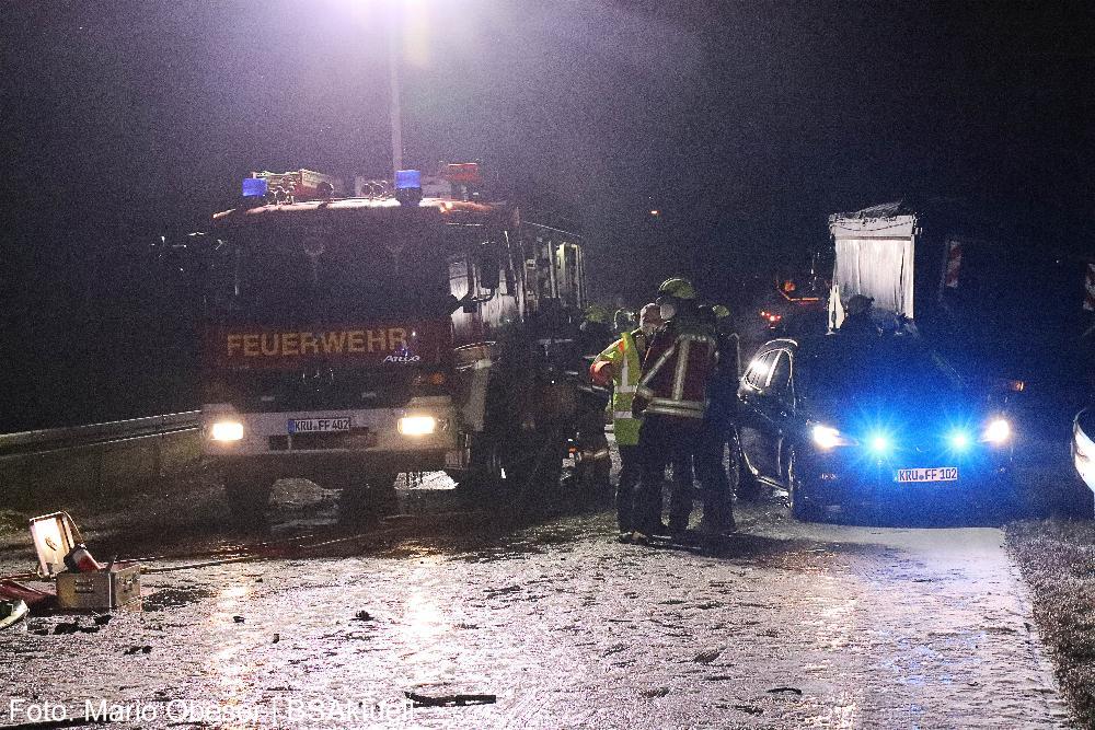 Unfall B300 Edenhausen