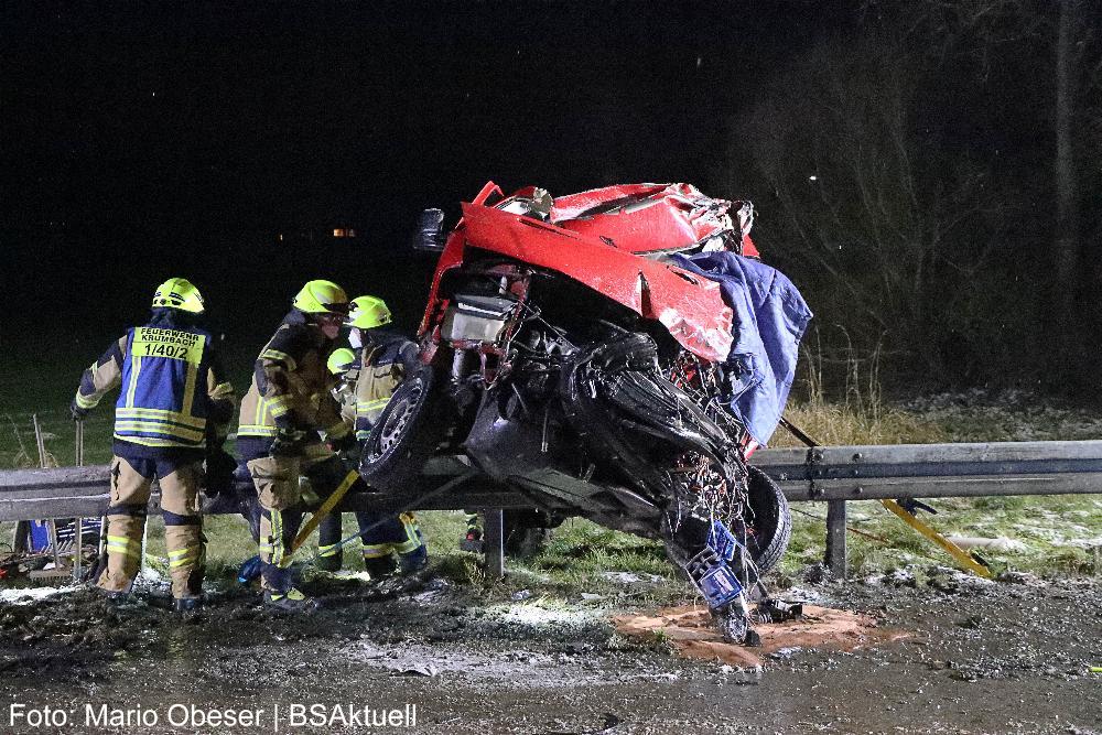 Unfall B300 Edenhausen