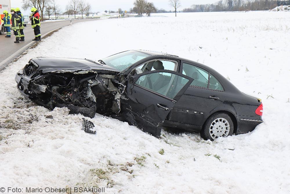 Unfall Jettingen ST2025 Oberwaldbach 10122021