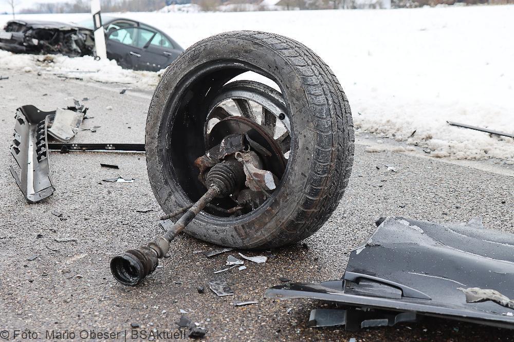 Unfall Jettingen ST2025 Oberwaldbach 10122021