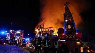 Waltenhofen Brand Dachstuhl Zimmerei 17122021