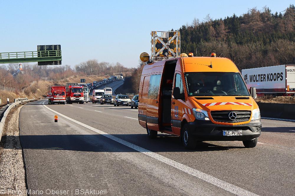 Verkehrsunfall A8 bei Günzburg