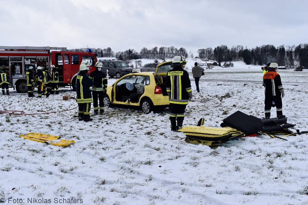 Unfall Eggenthal am 08.01.2022