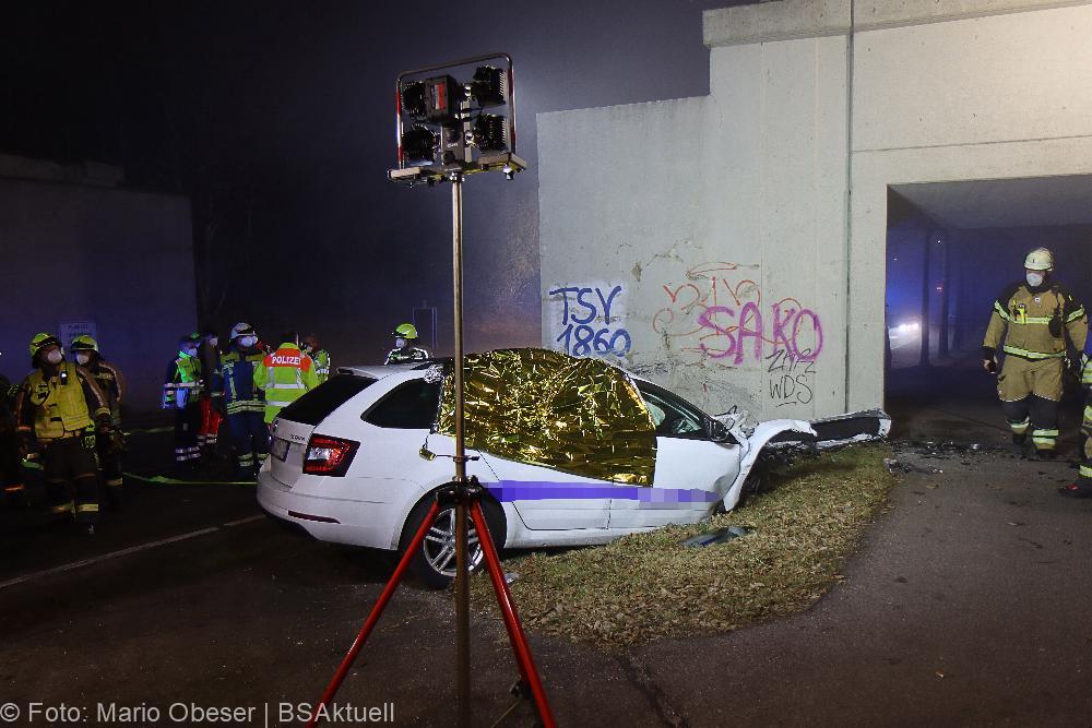 Unfall Günzburg am 25.01.2022