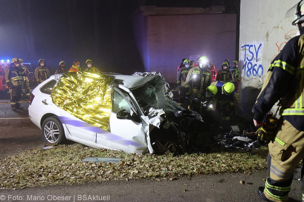 Unfall Günzburg am 25.01.2022
