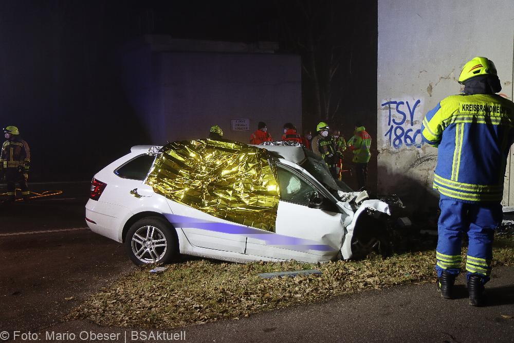 Unfall Günzburg am 25.01.2022