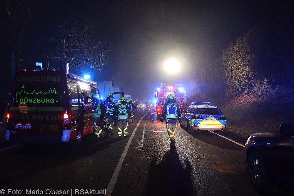 Unfall Günzburg am 25.01.2022