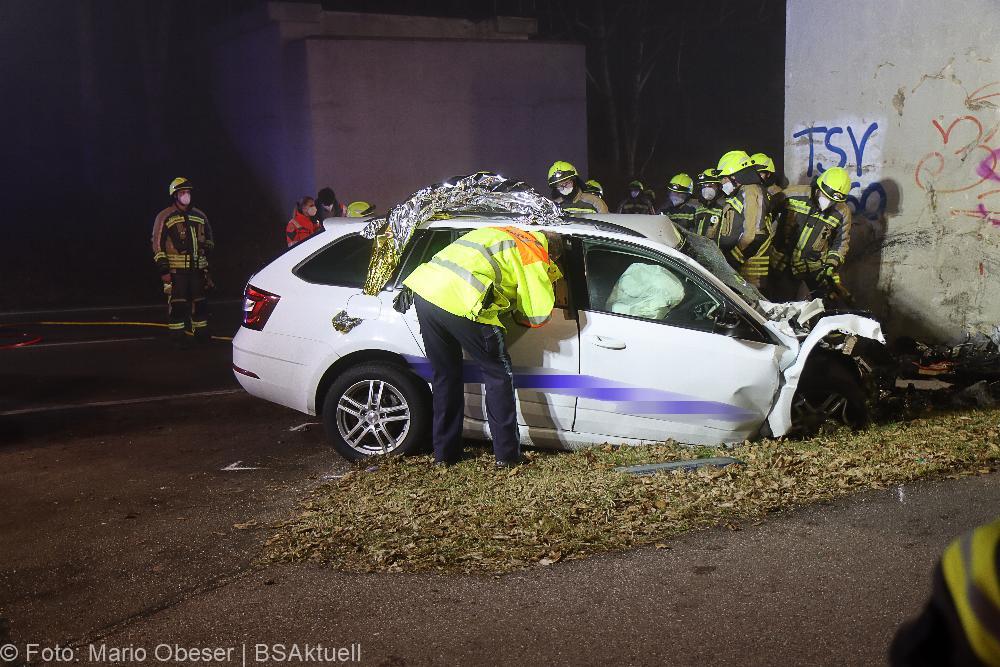 Unfall Günzburg am 25.01.2022