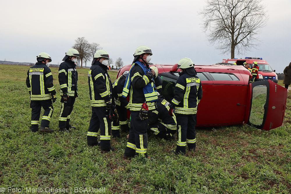 Unfall Staatsstraße 2023 Rieden - Kissendorf