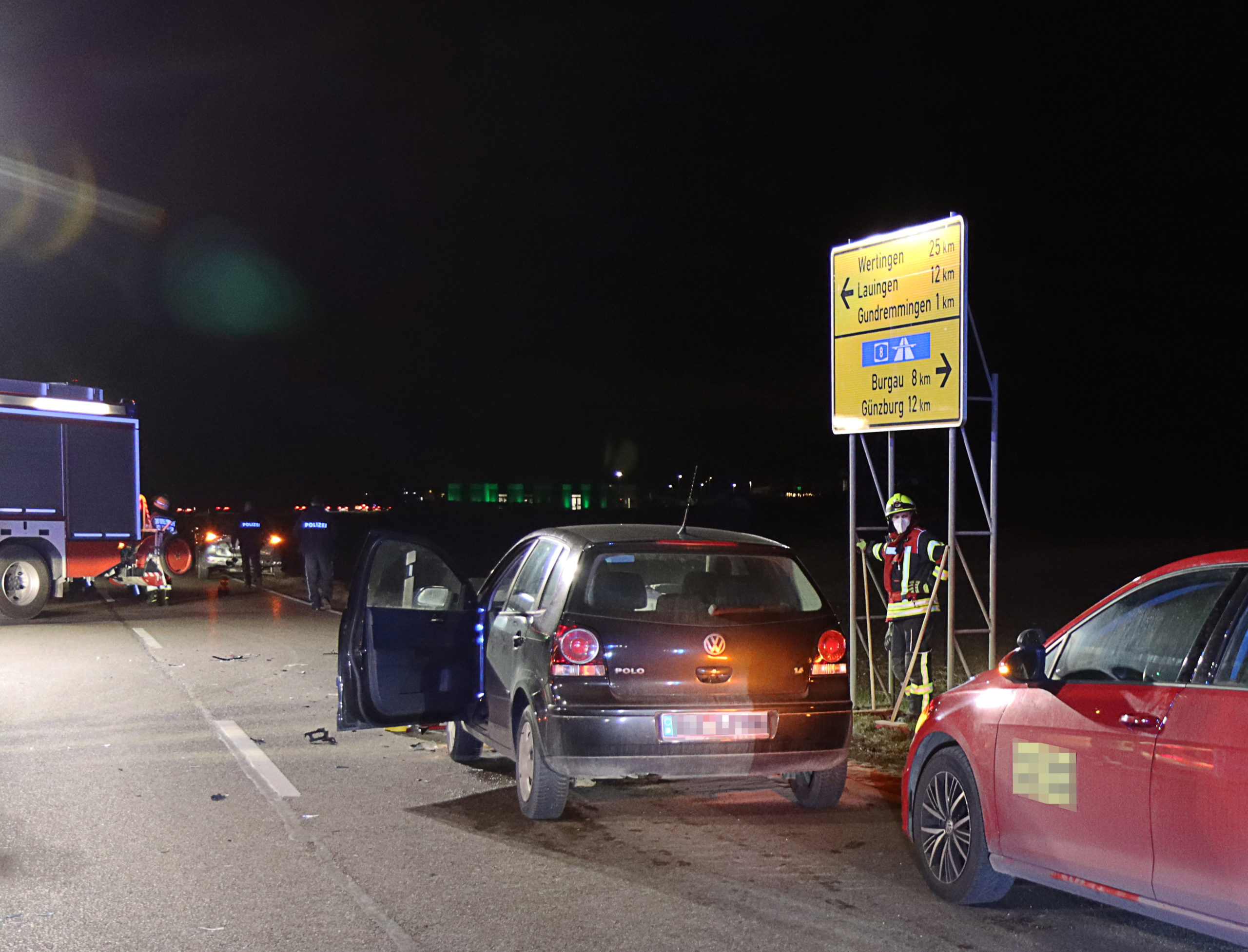 Unfall St2025 Offingen Gundremmingen