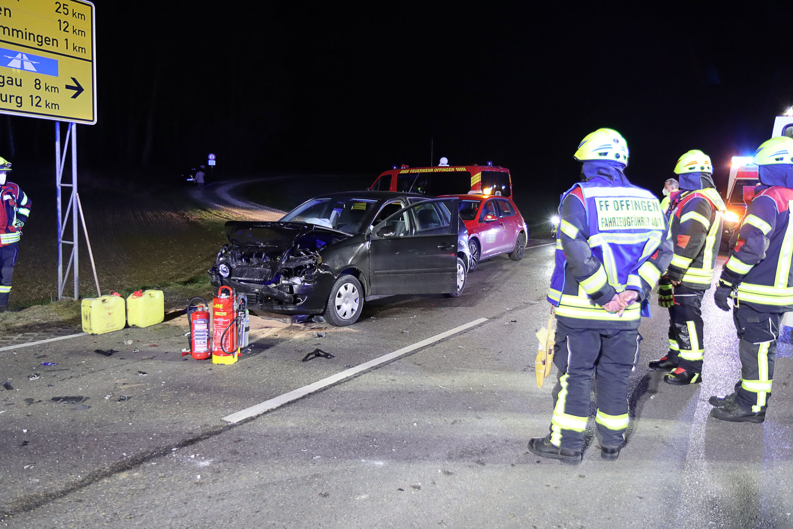 Unfall St2025 Offingen Gundremmingen